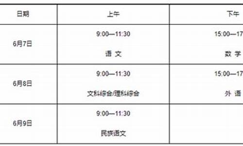 重庆高考科目顺序,重庆高考科目顺序表图片