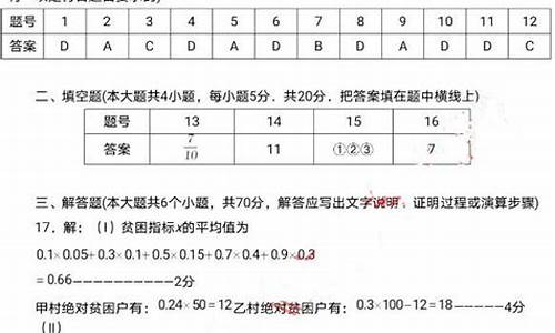 呼市二模高考答案2017_2020年呼市高考二模成绩发布